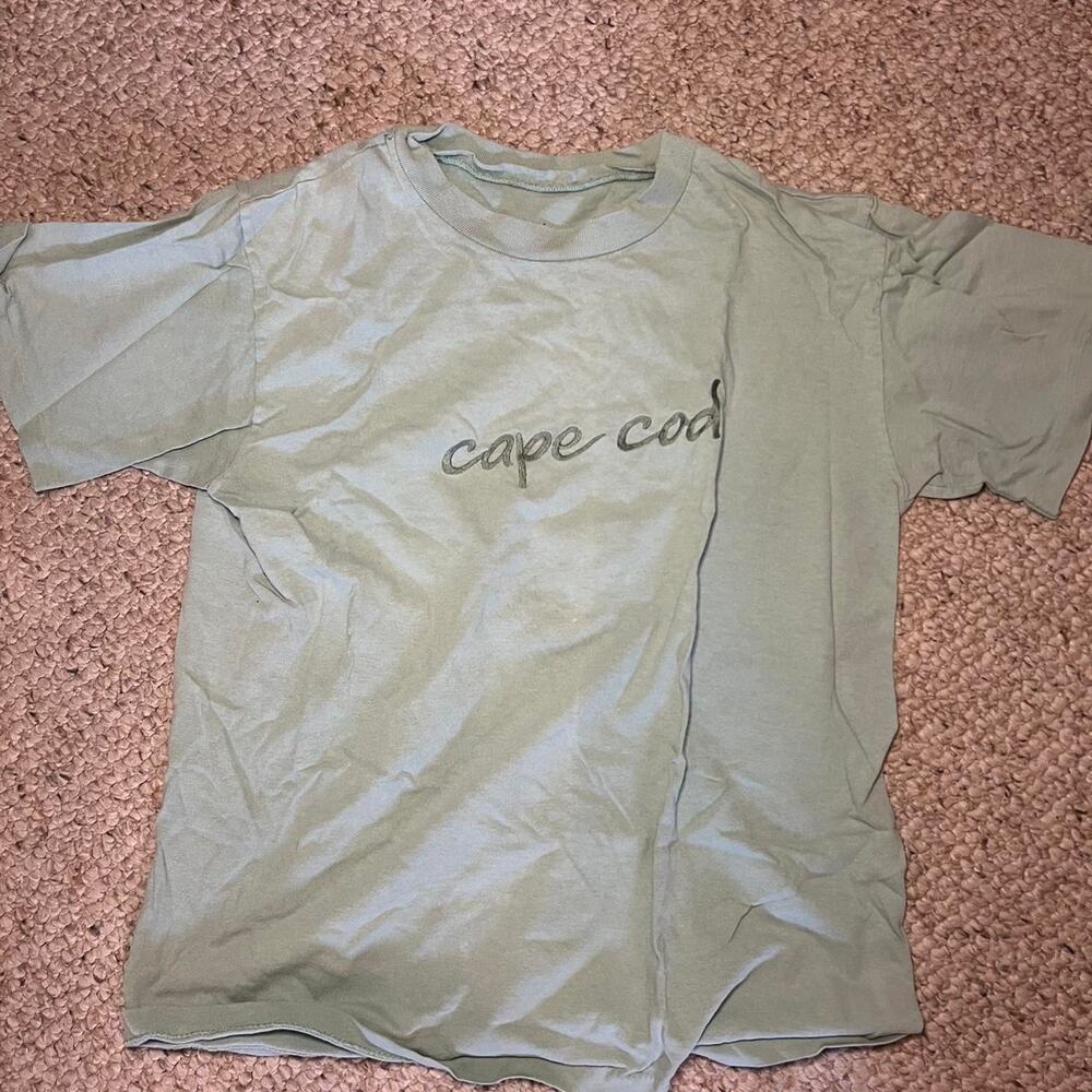 Cape cod green tee